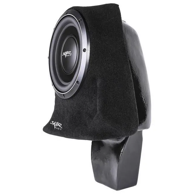Alt view image 2 of 7 - Single 10" Loaded Sealed Subwoofer Enclosure Compatible with 2011-2025 Dodge Durango Vehicles