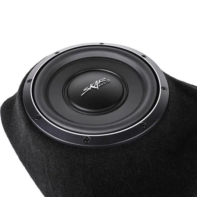 Alt view image 5 of 7 - Single 10" Loaded Sealed Subwoofer Enclosure Compatible with 2011-2025 Dodge Durango Vehicles