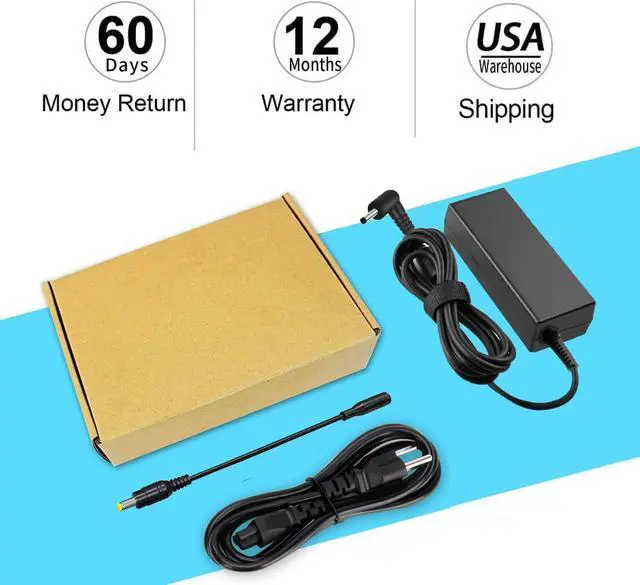 Alt view image 5 of 6 - 65W Laptop Charger for Acer Aspire 3 5 1 Series A315 A315-24P A315-24P-R7VH | A317-53 A515-43 A515-44 A515-46 A515-57 A515-54 A515-54G-73WC A515-55 A515-56 R5-571TG Power Supply Cord N20C5 N15Q8 N15Q9