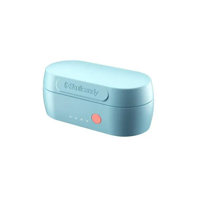 Alt view image 5 of 6 - Sesh Evo in-Ear Wireless Earbuds, 24 Hr Battery, Microphone, Works with iPhone Android and Bluetooth Devices - Bleached Blue