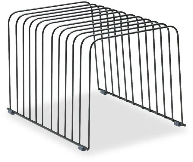 Main image of 72112 Desktop Organizer, 11 Sections, Wire, 9" x 11-3/8" x 8", Black