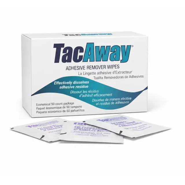 Alt view image 2 of 7 - Tacaway Adhesive Remover Wipes - 50 per Box - 2 Pack