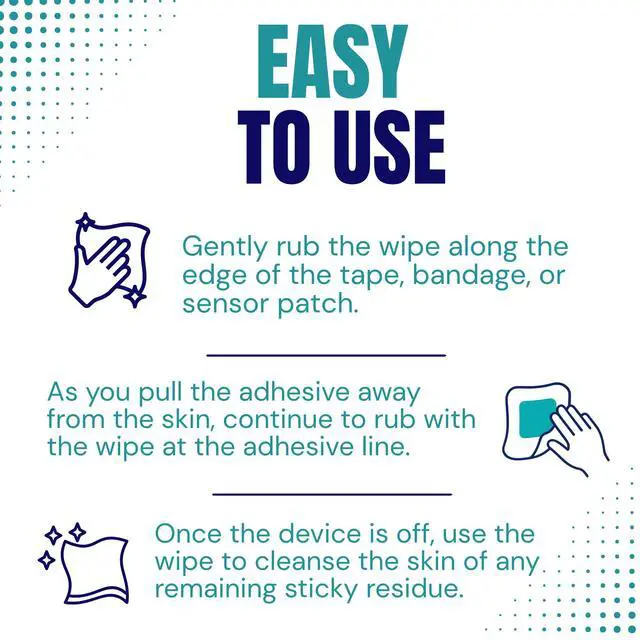 Alt view image 6 of 7 - Tacaway Adhesive Remover Wipes - 50 per Box - 2 Pack
