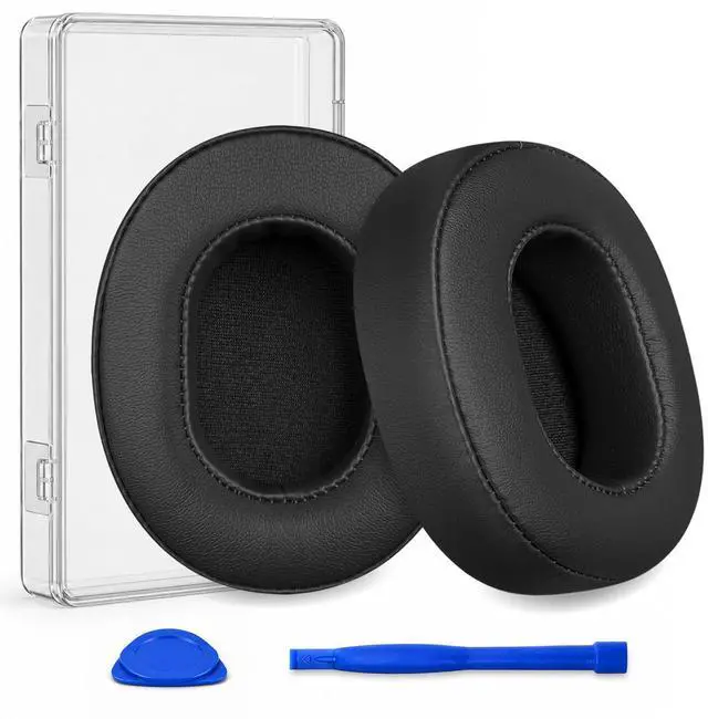 Main image of Replacement Ear Pads for Skullcandy Crusher Wireless, Crusher EVO, Crusher ANC, Hesh3, HeshEVO, HeshANC, Venue ANC Headphones, Earpads Ear Cushions Ear Cups Cover Repair Parts (Black)