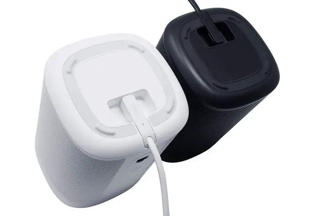 Alt view image 2 of 7 - 16-Foot 2-Pack Power Cord Compatible with Sonos One, Sonos One SL, Sonos Play-1 Speakers - Power Plug Cable (Extra Long, White)