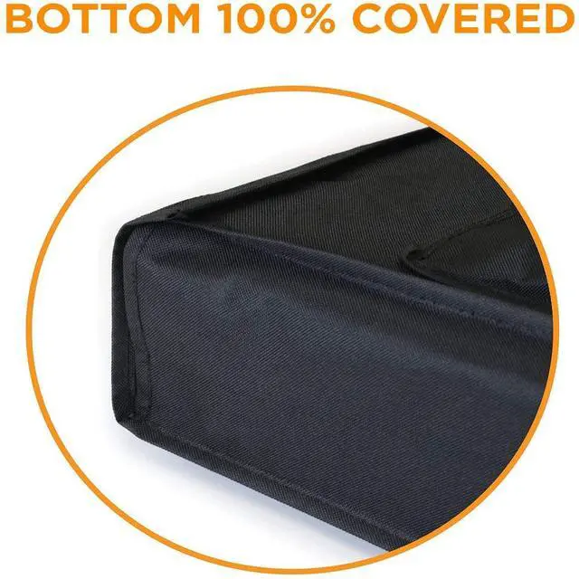 Alt view image 5 of 7 - Outdoor TV Cover 55" - 58" - with Bottom Cover - 600D Water-Resistant and Dust-Resistant Material- Fits Your TV Better