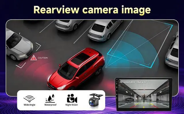 Alt view image 7 of 7 - Car Stereo for Honda Civic 2012 to 2015 Wireless Apple Carplay | Android Auto Radio for Honda Civic Car Play With 5G WiFi GPS Navigation FM RDS EQ DSP Audio Receiver SWC AHD Camera, 2+32GB