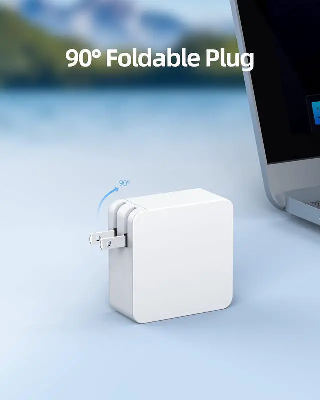 Alt view image 2 of 7 - 65W Type C Laptop Charger Fit for Samsung Galaxy Book Fast Charging Power Adapter Fit for Galaxy Book Pro 360 NP950QDB, NP930QDB NP935QDC 13.3 & 15.6 USB C