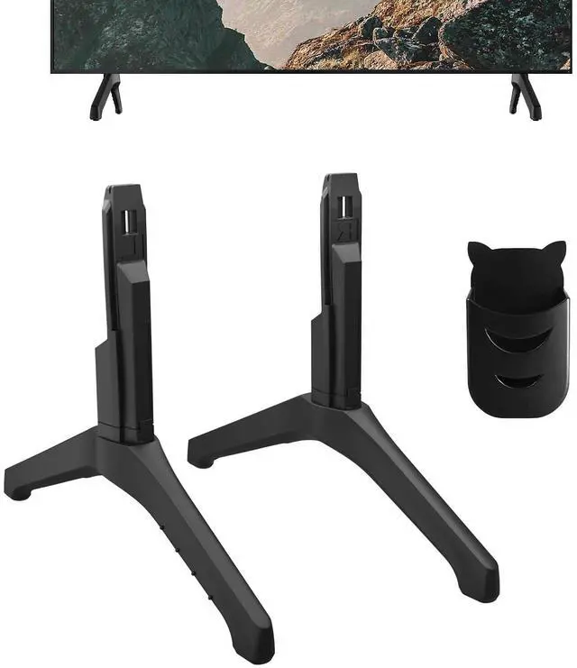 Main image of TV Base Stand for Samsung TV Legs Replacement Only for UN50TU7000FXZA UN55TU7000FXZA UN58TU7000FXZA UN50TU7000 UN55TU7000 Not Universal TV Legs for Samsung with Remote Holder Only for Model We List