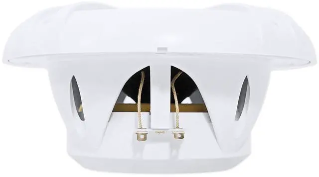 Alt view image 5 of 7 - RMSTS65W Pair 800W 6.5" 2-Way Marine Boat Speakers, 4 Ohm, White, Waterproof, PEI Dome Tweeter, High Power Handling for Marine and Outdoor Use