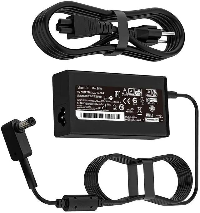 Main image of N19C3 65W 45W 5.5x1.7mm Laptop Charger Compatible with Acer Aspire A515-43-R19L A315-21 A515-51 E5-575 A315-41 A315-53 N17C4 N16Q2 N19C1 E15 E5 E1 ES1 N17Q4 N15W5 19V 3.42A Adapter Power Cord