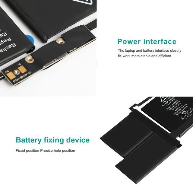 Alt view image 3 of 7 - Battery for MacBook Pro 15 Inch A1990 (Mid 2018 2019), Laptop Battery Replacement Model A1953 Battery EMC 3215 3359 7400mAh (Upgraded 6.2 Versions)