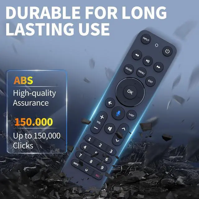 Alt view image 7 of 7 - Replacement for Verizon FiOS TV One Remote Control, Voice Remote Compatible with 2019 MG3-R32140B VRC4100 BLE - Easy to Pair