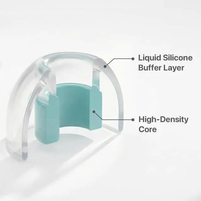 Alt view image 3 of 7 - LT100 Liquid Silicone Eartips, 4 Pairs XS/S/M/L, Soft Replacement for 5-6.5mm Nozzle IEMs (Truthear, Moondrop, Campfire Audio), Tight Impactful Bass & All-Day Comfort