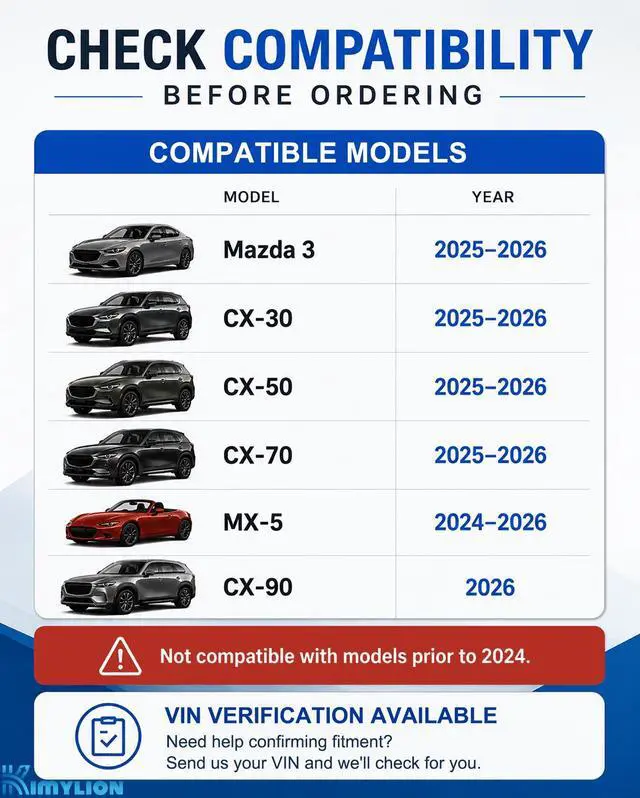 Alt view image 6 of 7 - Navigation SD Card KR9D66EZ1B for Select Mazda 2024-2026, USA/CAN/MEX Maps | Fits Mazda 3/CX-30/CX-50/CX-70 2025-2026, MX-5 2024-2026 and CX-90 2026; Plug & Play, HUD Support & Speed Limit Display