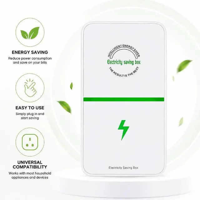 Alt view image 6 of 7 - New Universal Energy-Saving Box,Reduce Electricity Bills,Surge Protector Strips Voltage Outlet,Energy Savings Device with Voltage Optimization, Automatic Stable Voltage Regulator for Home Office(2Pcs)