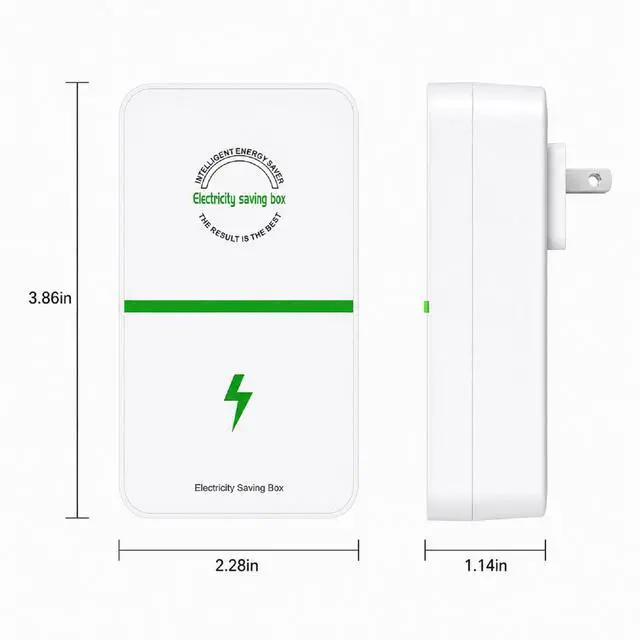 Alt view image 7 of 7 - New Universal Energy-Saving Box,Reduce Electricity Bills,Surge Protector Strips Voltage Outlet,Energy Savings Device with Voltage Optimization, Automatic Stable Voltage Regulator for Home Office(2Pcs)