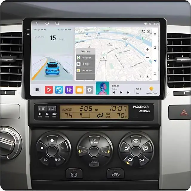 Main image of 9'' Android Car Radio for Toyota 4Runner 2003-2009,8 core 2+64G | Touch Screen Upgrade Stereo Head Unit with 4G LTE Wireless CarPlay/Android Auto/FM Radio