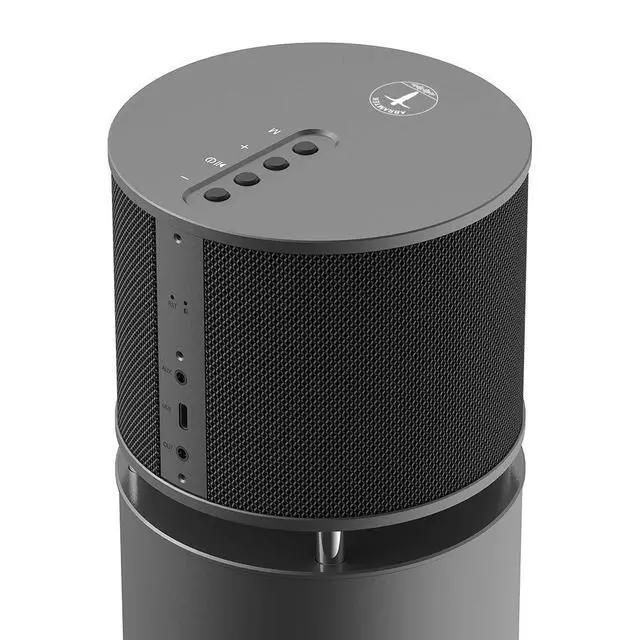 Alt view image 2 of 6 - 100W Bluetooth Speaker, E600 High Power Wireless Speaker with Super Bass Subwoofer and 360 Sound for Home Office Party Outdoor (Grey)