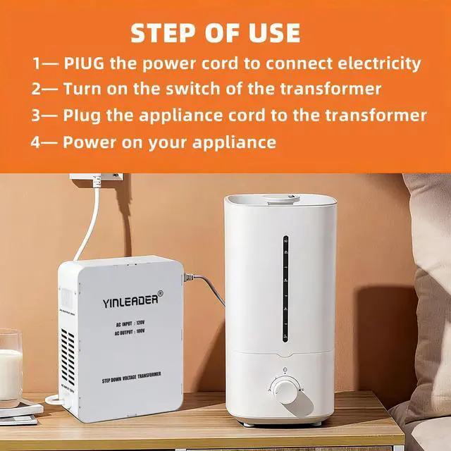 Alt view image 5 of 7 - 1500W US 120V to 100V JP Japan Voltage Converter Step Down Transformer | Ideal for Japanese Electronic Devices(White)