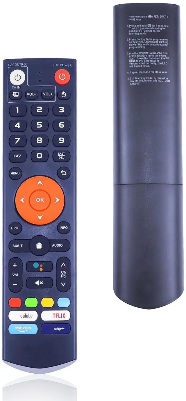 Main image of New V3 Plus Voice Remote Control, Replacement Compatible with vSeeBox V3 Plus V3 Pro Smart Bluetooth Voice Remote Control