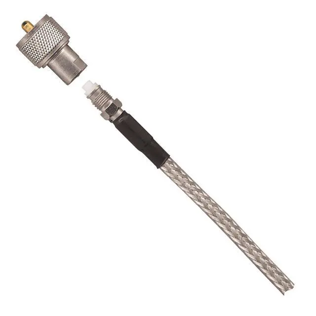Alt view image 2 of 3 - 305-830 18-Foot Belden Coax Cable with PL-259/FME Connectors - 18FT