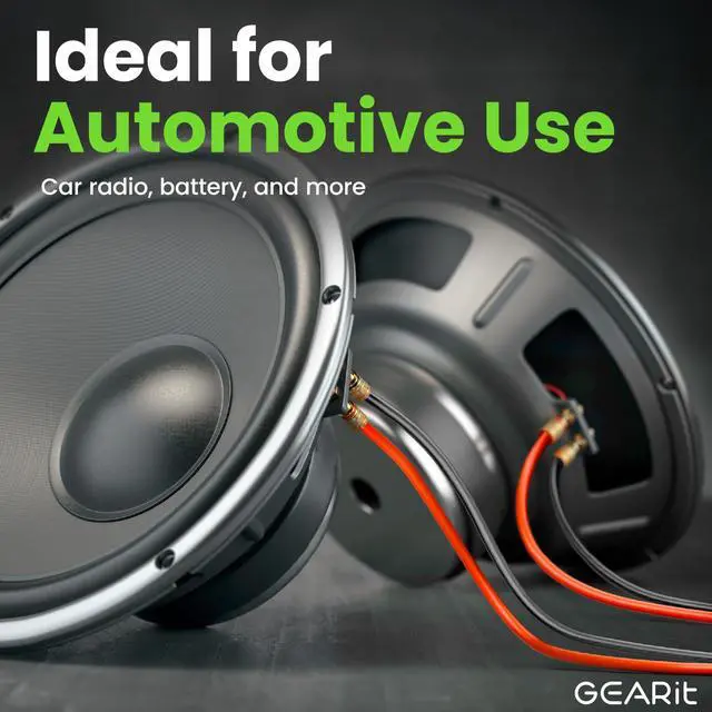 Alt view image 4 of 7 - 18 Gauge 2-Conductor Primary Wire CCA, 18 AWG Copper Clad Aluminum Black & Red Bonded Zip Cord, 500 ft Roll for Automotive, Trailer, Lighting, Speaker and Low Voltage Wiring