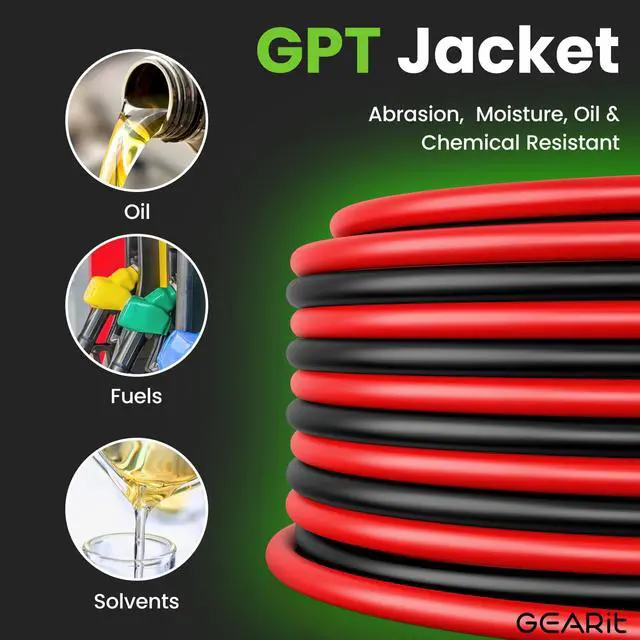 Alt view image 6 of 7 - 18 Gauge 2-Conductor Primary Wire CCA, 18 AWG Copper Clad Aluminum Black & Red Bonded Zip Cord, 500 ft Roll for Automotive, Trailer, Lighting, Speaker and Low Voltage Wiring