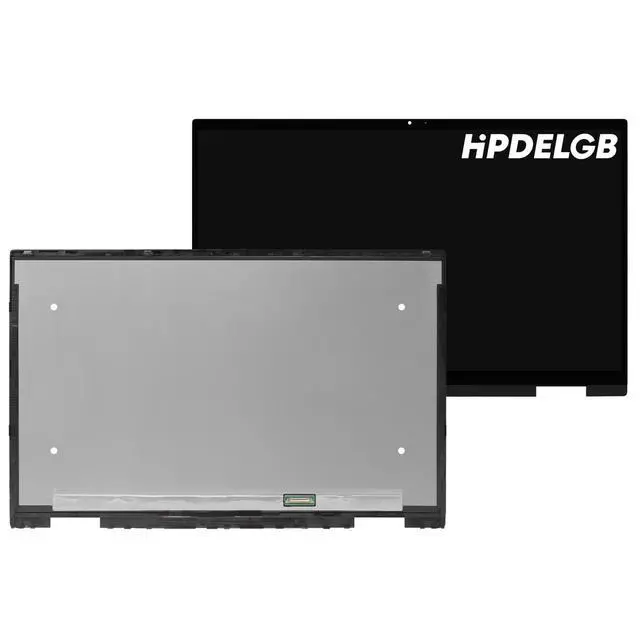 Alt view image 2 of 5 - Replacement for HP Pavilion x360 15-er 15t-er 15-er0000 15-er0010nr 15-er0051nr 15-er0056cl 15-er0075nr 15-er0151nr M45118-001 M45119-001 1080P IPS LCD Touch Screen Display Assembly Bezel