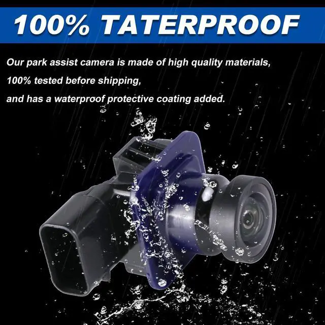 Alt view image 5 of 6 - Backup Camera Compatible with Ford Transit 150 250 350 350HD 2015-2017 | Fits Transit Cargo Van 2018 2019, Replace# CK4Z-19G490-A, Rear Parking Assist Camera