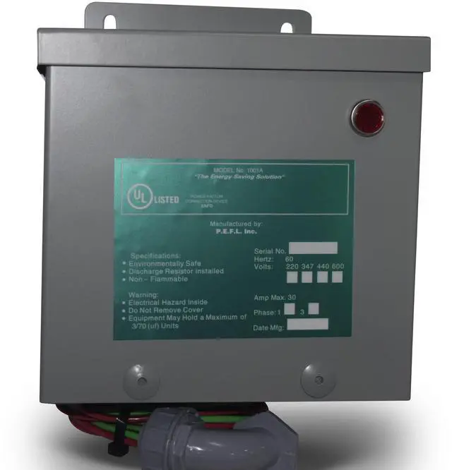 Alt view image 2 of 7 - Kvar Energy Saving and Power Factor Correction, Whole House Surge Protection for 200 AMP Service