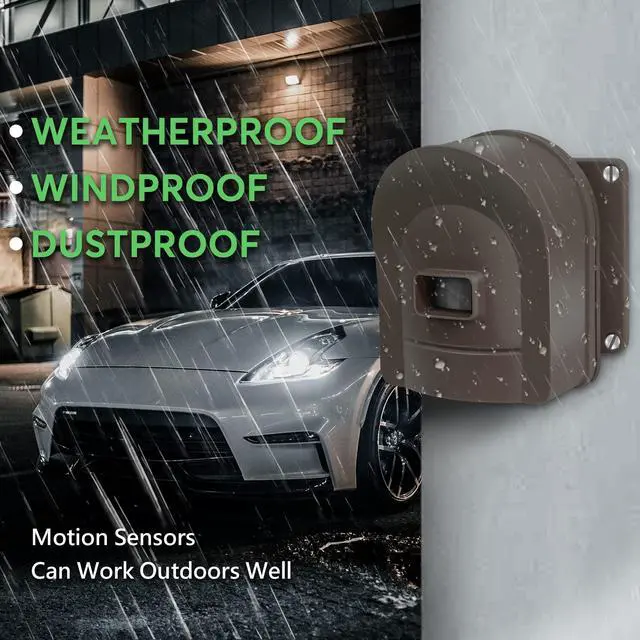Alt view image 4 of 7 - 1/2 Mile Hosmart Driveway Alarm Wireless Sensor System | Driveway Sensor Alert System Weatherproof Security Outdoor Motion Sensor & Detector Protect Outdoor/Indoor Property (1 Receiver & 2 Sensors)