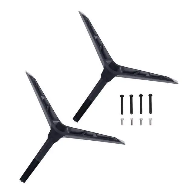 Alt view image 7 of 7 - TV Stand Legs (with Screw) Compatible with V-izio D40F-G9 and V405-H19, Only Compatible with the Listed Models