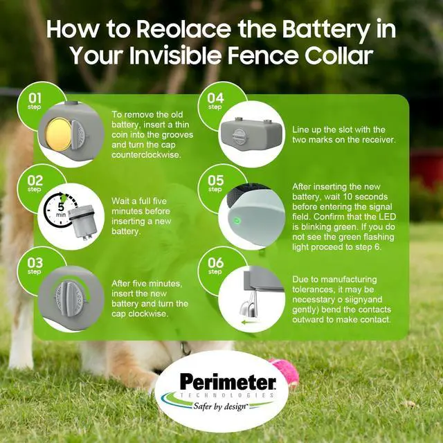 Alt view image 5 of 7 - Dog Collar Batteries for R21 R22 R51 and Microlite Collar Battery, High Capacity Compatible with Invisible Fence Receiver Collar Batteries, 4 Packs Lasting Replacement Pet 3V Batteries - Gray