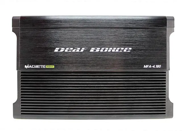 Alt view image 2 of 6 - Machete Fight Amplifier 4-CH 1080W RMS Class D 4-Ohm/MFA-4.180