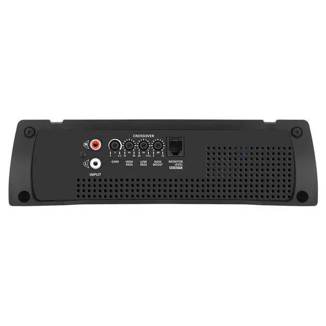Alt view image 5 of 7 - Taramps HD 2000 1 Ohm 1 Channel 2000 Watts RMS MAX, Full Range Car Audio, Monoblock, LED Monitor Indicator, Class D Amplifier, Crossover, White 2k amp