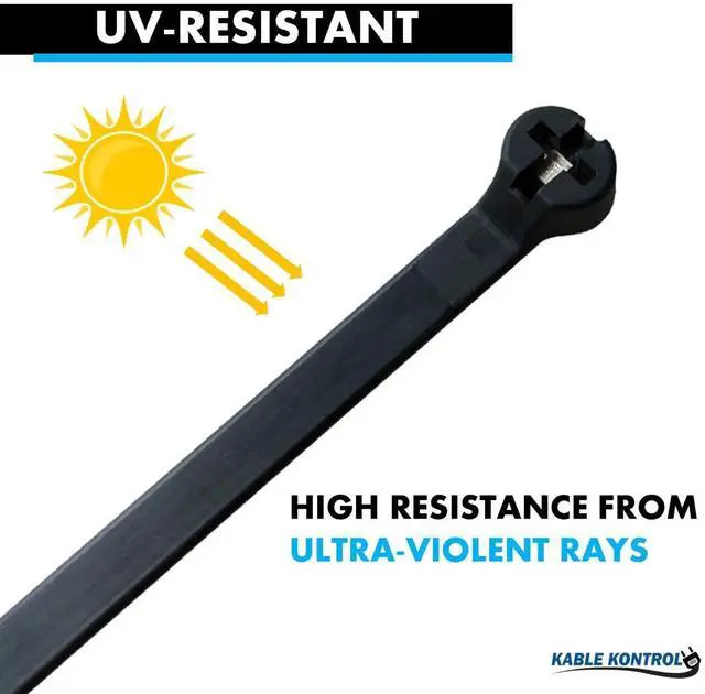 Alt view image 5 of 7 - Metal Pawl Cable Ties, 14 Inch 100 Pcs, 120 Lbs Test Black | Metal Tooth, Stainless Steel Toothed Self-Locking Ties, UV Resistant Steel Barb Zip Ties for Indoor & Outdoor Use