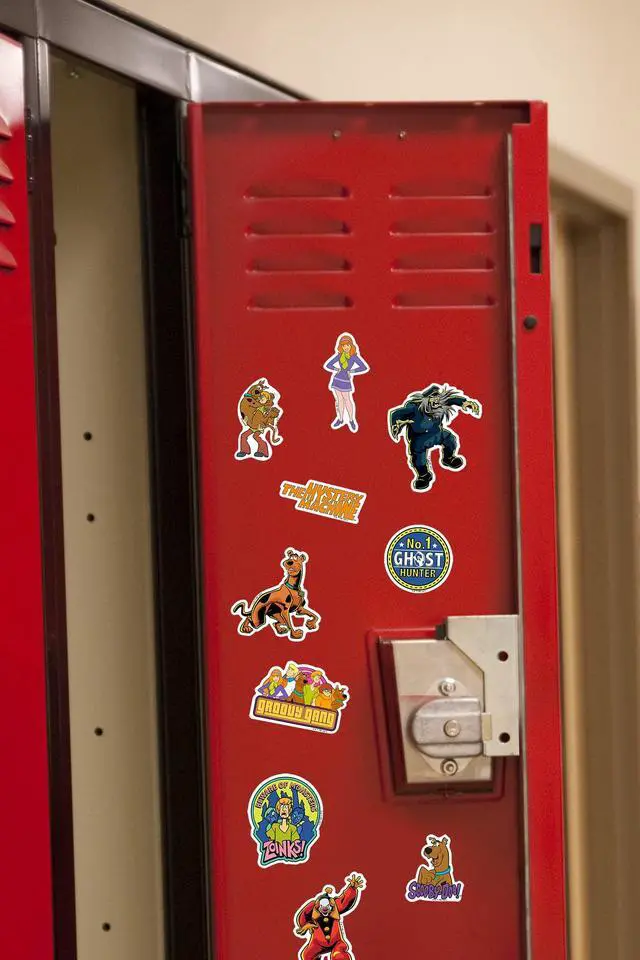 Alt view image 6 of 6 - Scooby-Doo Sticker Pack 50-Count Die-Cut L Deluxe, Tablet, Indoor & Outdoor