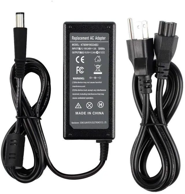 Main image of 65W Charger Adapter for Dell Chromebook 11 3120 3180 3189 Latitude E7240 E7250 E7270 E7280 E7290 E7440 E7450 E7470 E7480 E7490 E5430 E5440 E5450 E5470 E5480 E5580 LA65NS2-01 Pa-12 Power Cord Back up