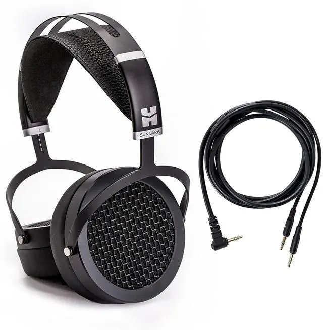 Main image of SUNDARA Hi-Fi Headphone with 3.5mm Connectors, Planar Magnetic, Comfortable Fit with Updated Earpads-Black, 2020 Version