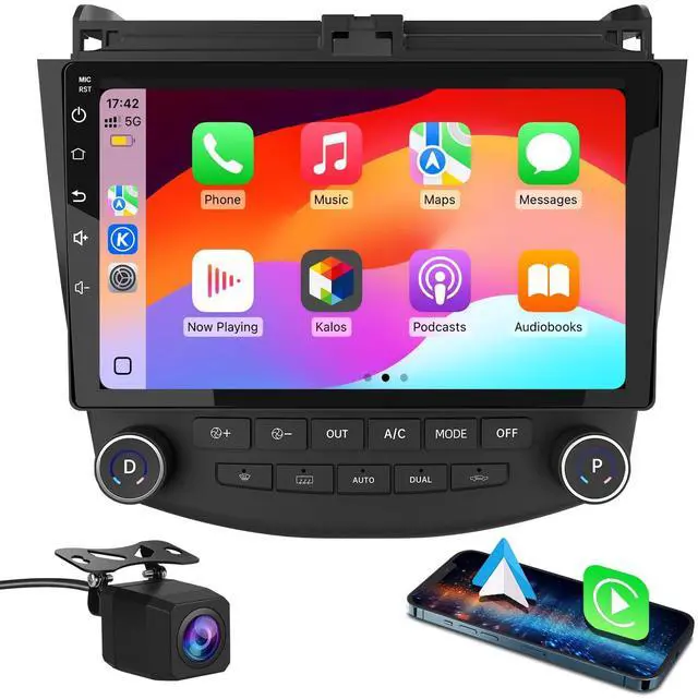 Main image of Car Radio Stereo Android 13 for Honda Accord 7th 2003 2004 2005 2006 2007 with Backup Camera CarPlay Android Auto