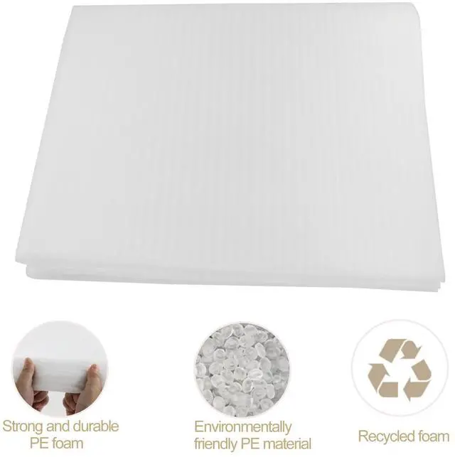 Alt view image 2 of 6 - 1 Pack Foam Flat Screen TV Cover for Moving Fits Up to 55'' x 32'' TV Display Screen Protector for Protection During House Moving, Storing, Painting or Home Renovation Packing Cushioning Supplies