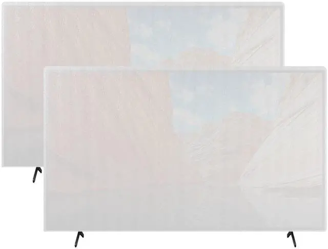Main image of 2 Pack Foam Flat Screen TV Cover for Moving Fits Up to 65''W x 36''H TV Display Screen Protector for Protection During House Moving, Storing, Painting or Home Renovation Packing Cushioning Supplies