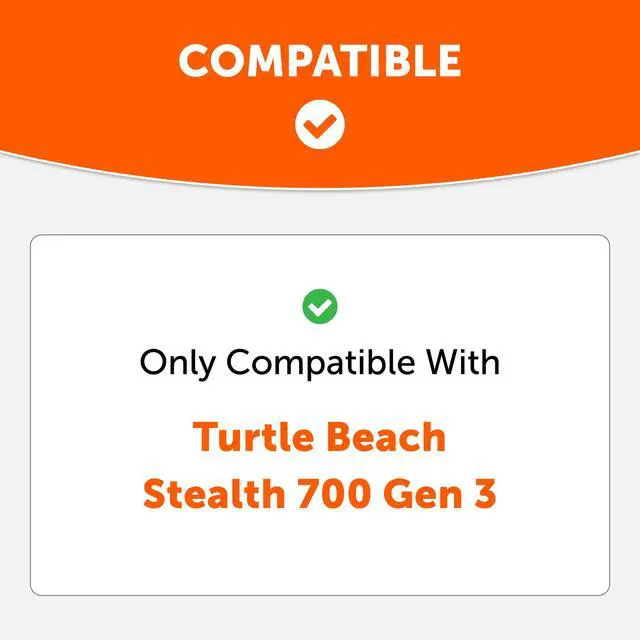 Alt view image 2 of 7 - Freeze V2 Stealth 700 Gen 3 Cooling Gel Earpads Compatible with Turtle Beach Stealth 700 Gen 3 by Wicked Cushions | Freeze V2 Cooling Fabric, Enhanced Comfort & Sound Isolation | Black