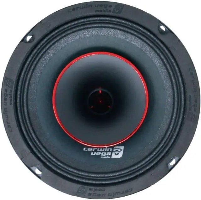 Alt view image 2 of 7 - Cerwin Vega PH654 6.5 inch 300 Watts Full-Range Coax Horn Car Speakers 4 Ohm
