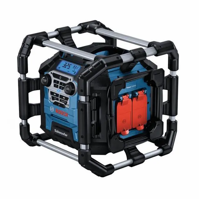 Main image of GPB18V-5CN 18V Jobsite Radio with Bluetooth® 5.0 and Power Station