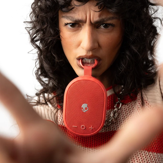 Alt view image 2 of 7 - Skullcandy Kilo 2 Wireless Bluetooth Speaker, IPX7, 24-Hour Battery Waterproof, True Wireless Stereo, Touch Controls, Punchy Bass, Carabiner and Strap Included, Rechargeable Battery