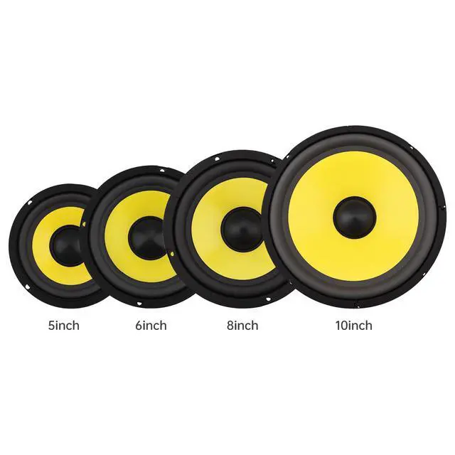 Alt view image 3 of 7 - 8 Inch Bass Loudspeaker Woofer Speaker, Car Speakers Wide Frequency Response Car Audio Stereo Speaker for Car Audio/Home Theaters