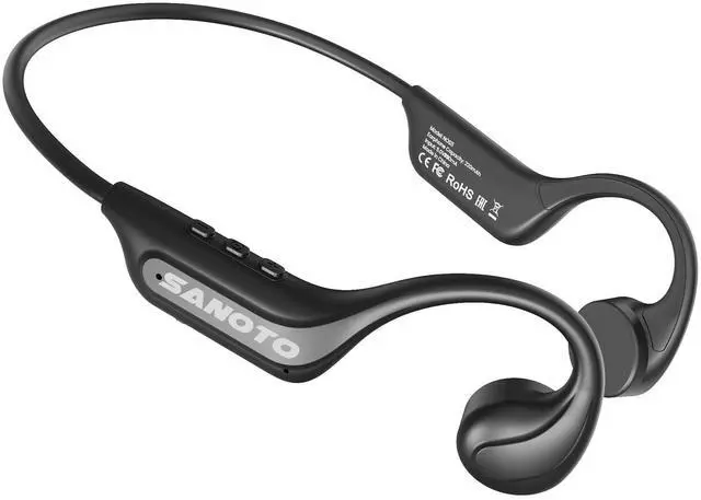 Main image of Bone Conduction Headphones Open Ear Bluetooth Running 10H | EQ Mode Switching Lightweight Bone Conduction Earbuds IP65 Waterproof
