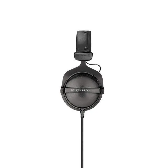 Alt view image 4 of 5 - DT Pro Series 770/880/990 Leatherette Replacement Button Black Headband for Headphone